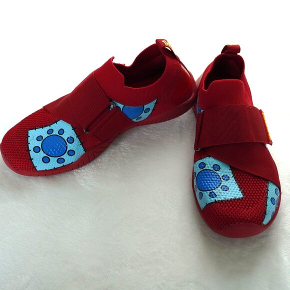 OnePiece GumGum Village Hidden in Iron x 1Hund Trainers Sneakers EU 35 Colorbloc - Picture 4 of 8